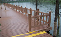 140X30 Arched Deck Wood Grain Natural Feeling with Real Wooden Deck Tiles