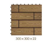 WX19 deck tiles/interlocking composite decking tiles/wood planks for outdoor/wooden deck flooring details