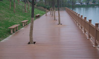 High dimentional stability no slip wpc decking outdoor project cases wpc manufacturerer