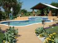 waterproof outdoor deck floor covering terrace garden swimming pool house decoration