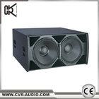 CVR PRO AUDIO dual 18 inch subwoofer speaker 1800 watt sub-bass  made in China