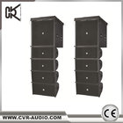 China factory price double 10 stage  CVR  line array active speakers