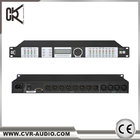 CVR 4 in 8 out Output processing includes crossover, 5 parameter EQ,Gain, Mute, compressor/Limiter, Phase, Delay