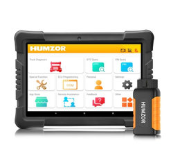 China Humzor NexzDAS ND506 Plus Full Version 10 Inch Tablet Diesel Commercial Vehicles Diagnostic Tool with 10 Converters supplier