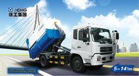 9tons Hook Arm Garbage Truck, Special Purpose Vehicles Arm Roll Truck XZJ5160ZXX