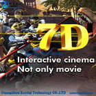 Exhibition Mobile 5D 7D cinema on truck/amusement park games factory/5d Theater Rider in a Trailer New