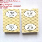 XF VIP Plastic Playing Cards With Invisible Ink Markings For Poker Cheat Analyzer And Contact Lenses
