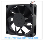 70*70*20mm 5V/12V/24V DC Black Plastic Brushless Cooling Fan DC7020