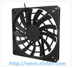 100*100*12mm 12V/24V DC Black Plastic Brushless Cooling Fan DC10012