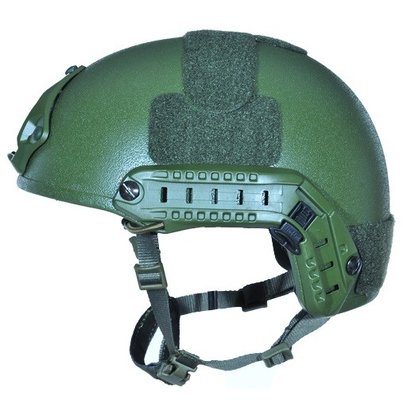 China Army Green Kevlar Fast  bullet proof helmet with NIJ IIIA level for Military Police supplier