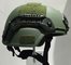Green Kevlar Mich 2000 Tactical   bullet proof helmet with NIJ IIIA level for Military Police supplier