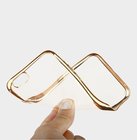 TPU Soft Crystal Luxury Ultra Thin Clear Rubber Plating Electroplating Case For iPhone 8 6 6s 7 Plus X 5 5S SE Phone Cov
