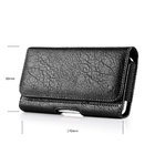 Universal Pouch Leather Case 6.3/5.5/4.7 inch Waist Bag Magnetic Horizontal Phone Cover for iPhone X 8 7 Phone Belt Hols