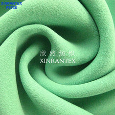 China F5738 lady fashion fabric poly crepe chiffon 75DX75D 125GSM 150CM supplier