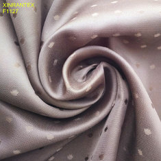 China F1127 Suit lining, dot dobby jacquard weaving for jacket lining garment lining supplier
