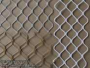 Black aluminum fence expanded mesh mag netting