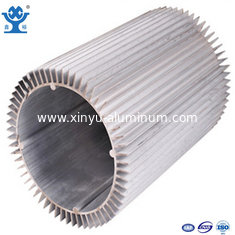 China 6063-T6 Anodized White Aluminum Heat Sinks supplier