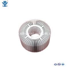 China High precision aluminum cold forging heat sink for high power LED light supplier