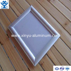 China High quality silver anodized matt aluminium led poster frame supplier