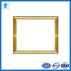 China Beautiful designed golden anodized aluminium frame for photo frame supplier