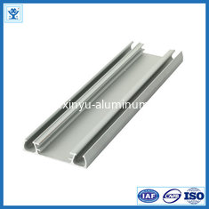 China Solar panel aluminium frame electrophoresis extruded aluminum profiles T4 / T5 / T6 supplier