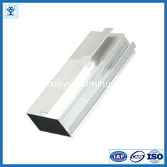 China Imitation steel color 6063 T5 extruded aluminium kitchen profile for kitchen cabinet supplier