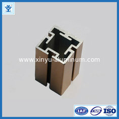China Alloy square aluminum extrusions T5 / T6 with 6061 / 6063 grade supplier