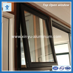 China Quality single glazed aluminium top hung window with economic price supplier