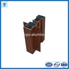 China Wood Grain Aluminum Profiles, Thermal-Break Window Aluminum Profiles supplier