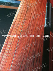 China Wood transfer aluminum sliding windows extrusion profile manufacturer supplier