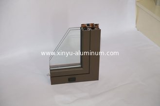 China Kinds of Wooden Grain Surface Aluminum extruded profiles 6063-T5 alloy supplier