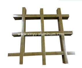 China 150mm x 50mm Size Aluminum Tube Hang it From the Slab or Roof Aluminum Tube Ceiling supplier