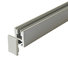 LED linear aluminum profile cabinet strip light with diffuser supplier
