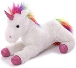 Amazon.com Lazada Unicorn Gifts for Girls Stuffed Animal Plush Baby Girl Toys with Rainbow Wings Pink 12 Inches