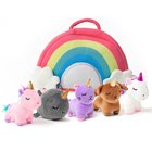 Life Changing Products Unicorn Plush Toyfor Girls Stuffed Animal Plush Baby Girl Toys with Rainbow Wings Pink 12 Inches