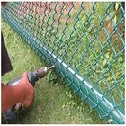 Galvanized and PVC Coated Diamond Fence/Chain Link Fence