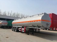 Tank trailer for olive oil 38000 liters fuel tanker semi