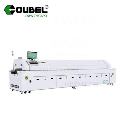 China Infrared Heater Reflow Soldering Oven Machine/SMT LED PCB reflow soldering oven supplier