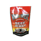 Custom printed Beef Jerky bag Biltong Packaging zipper stand up food pouch with window