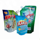 spout pouch packaging Plastic liquid laundry detergent spout pouch washing powder packaging bag