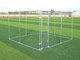 4x2.3x1.82M Thick Hot Galvanized Fence Big Dog Kennel/Metal Run/Pet house/Outdoor Exercise Cage supplier