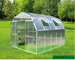 350x281x220CM Big Polycarbonate Board  Greenhouse， Easily to install without special tools，Light and fast supplier