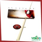 Outdoor Highway Inclined Pole Front Lights Billboard Structure Signboard