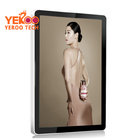 65 inch HD video english signage shopping mall kiosk wall mount advertising player lcd video wall