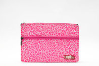 Double layer promotional neoprene pencil case wholesale for school and office use