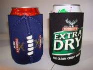 neoprene can chiller with heat transferring huggies / cool neoprene can koozie with base