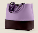 2014 Europe stylish fashion lady handbag big practical leisure candy color neoprene tote