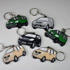 Rubber PVC 3D custom keychain Promotional gifts OEM PVC car keychain logo