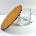 Custom beverge coaster set for wine and hot drinks