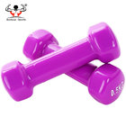 Hand Weights Strength Training Gym Fitness Ladies PVC Vinyl Dumbbell